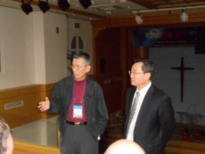 Bishop Cho and Rev. Ahn from Jesus Village Church