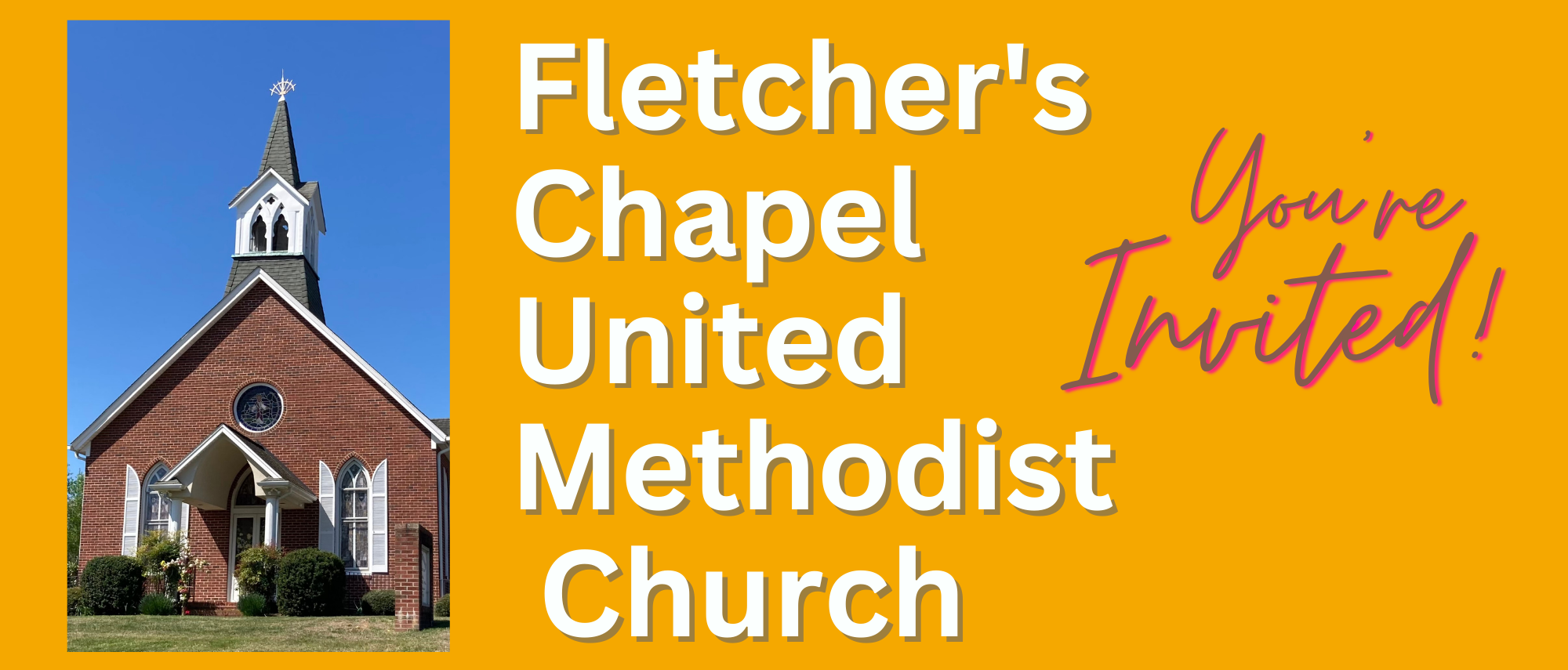 Fletcher's Chapel United Methodist Church – Sundays at 9 am